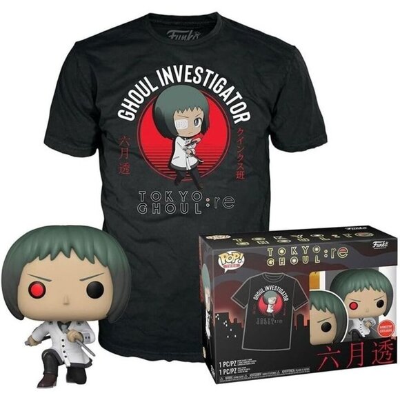 Funko Other - Funko Pop! & Tee Bundle – Tokyo Ghoul:re Tooru Mutsuki Vinyl Figure + XL T-Shirt